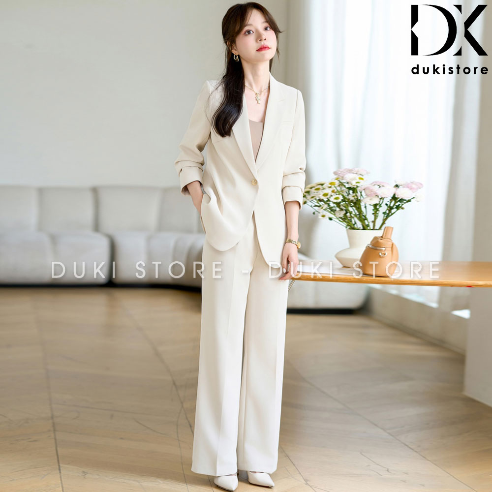bộ áo vest nữ 1 cúc màu trắng ống suông cao cấp bo-ao-vest-nu-1-cuc-mau-trang-ong-suong-cao-cap-DKU0140-2.jpg